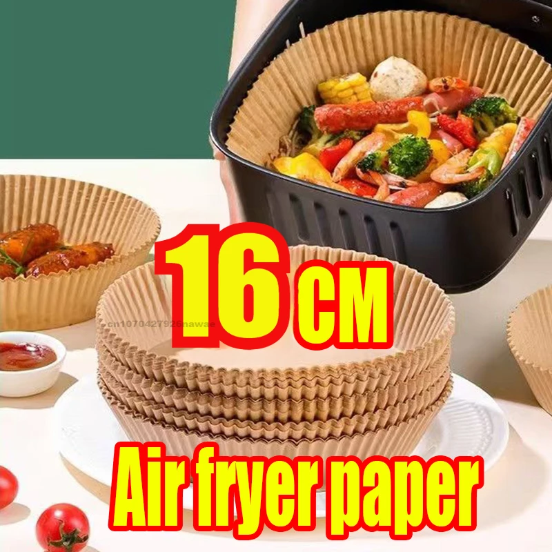 Kitchen Gadgets You Need - 50/300PCS Air Fryer Disposable Paper Liner