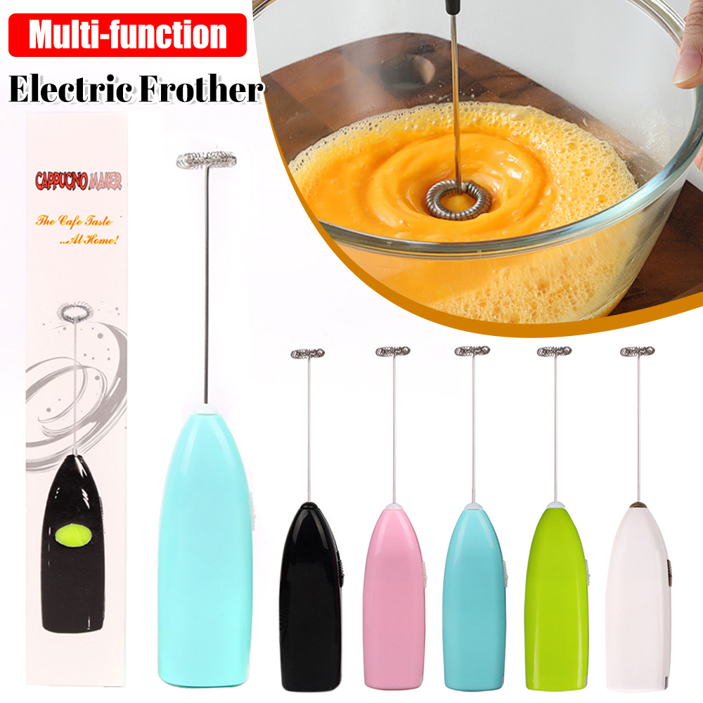 Kitchen Gadgets Must Have - Ireless Milk Foamer Coffee Whisk Mixer