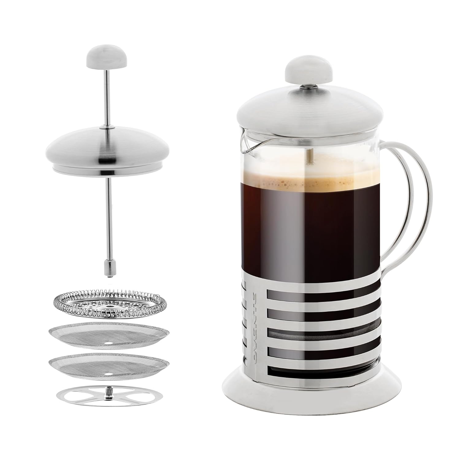 French Press Coffee Maker - French Press Coffee Maker 20oz Borosilicate