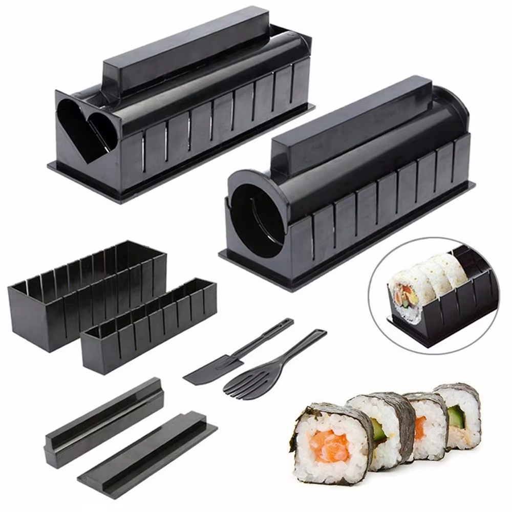 Kitchen Gadgets Must Have - 3/10pcs Set Japanese Sushi Maker 3