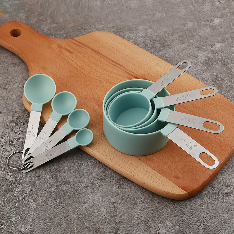8PCS Measuring Cups Spoons Set - مراجعة Kitchen Gadgets Must Have وسعره