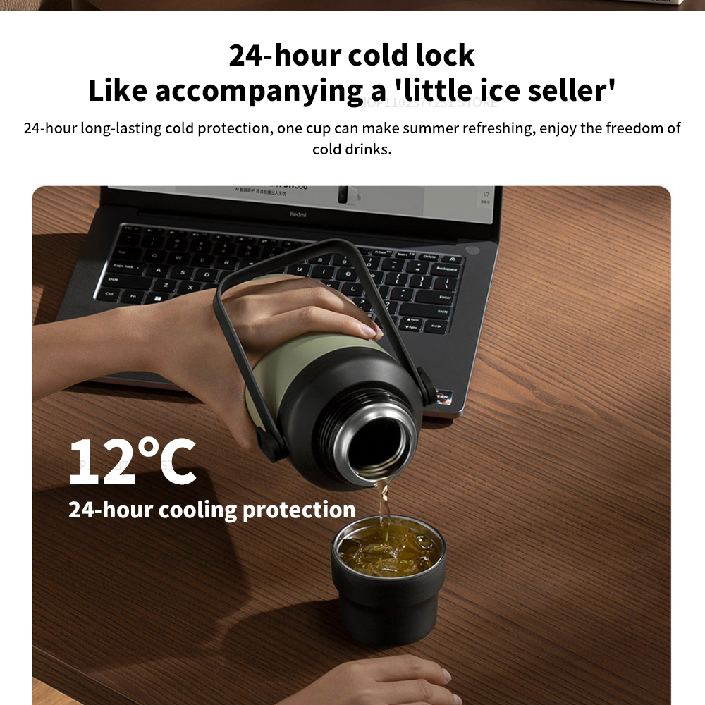 Original MIJIA 1L Insulated Va - مراجعة Xiaomi Kitchen Gadgets وسعره