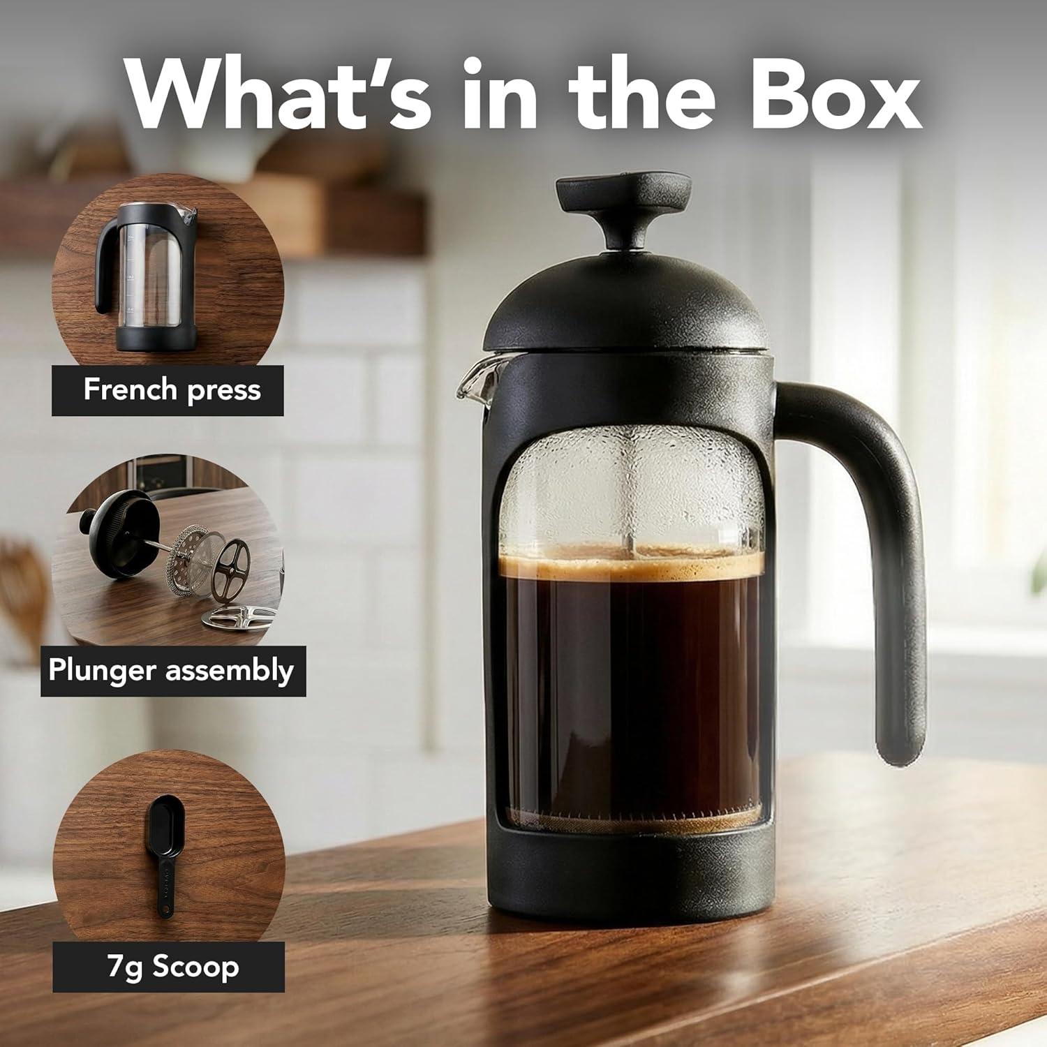 12oz French Press Coffee Maker - مراجعة French Press Coffee Maker وسعره
