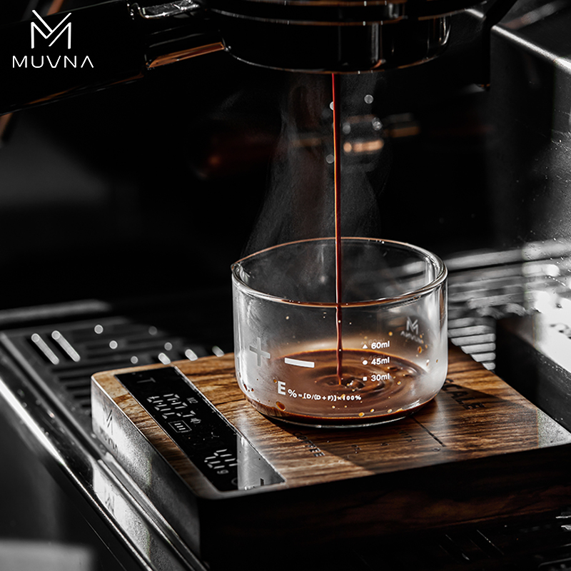 MUVNA Solid Wood Coffee Scale  - مراجعة Kitchen Timer Digital وسعره