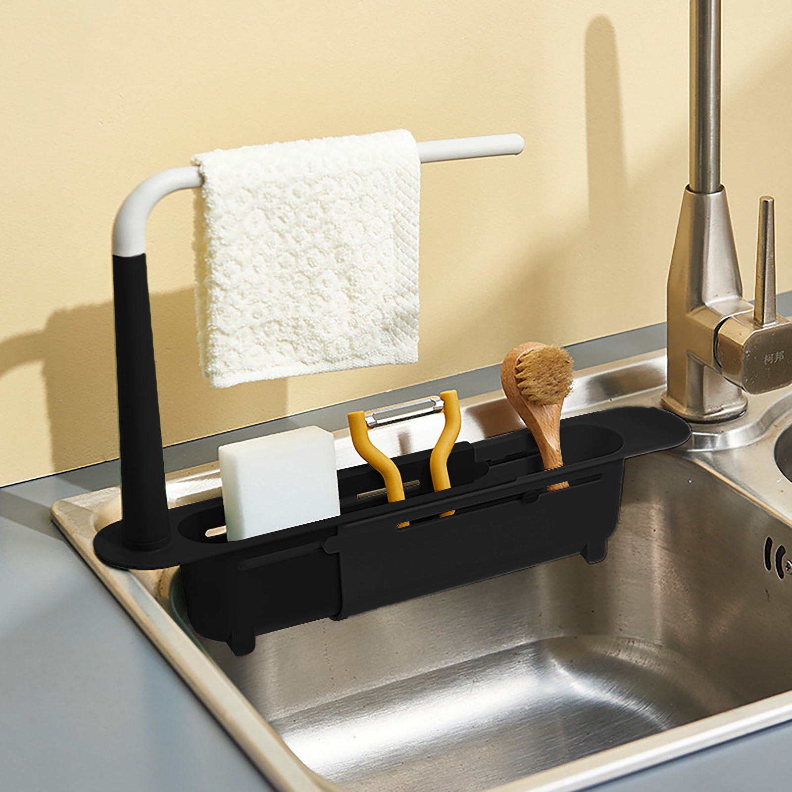 elescopic Sink Shelf Drainer R - مراجعة Kitchen Gadgets Must Have وسعره