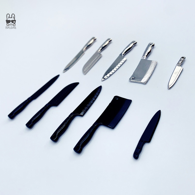 1/12 Dollhouse Mini Knives Mod - مراجعة Kitchen Gadgets You Need وسعره