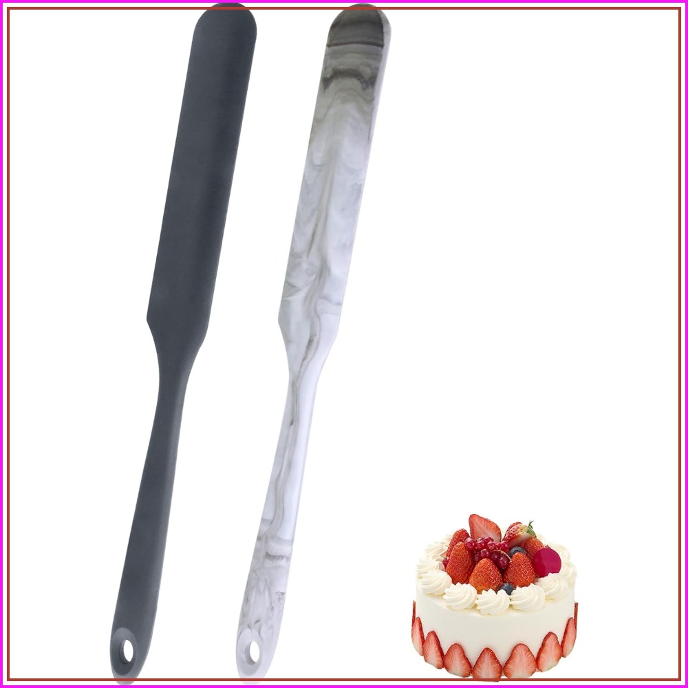 2 Pcs 13 Inch Silicone Jar Spa - مراجعة Silicone Spatula Set وسعره