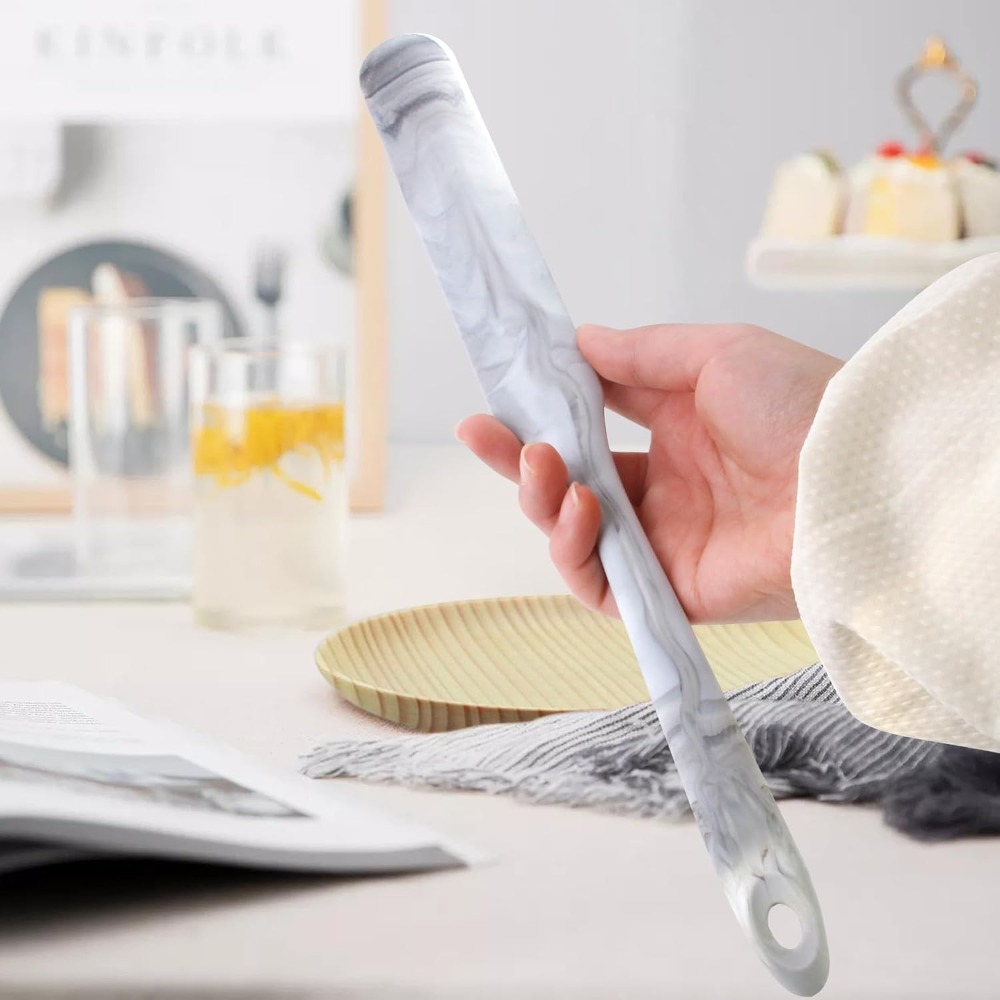 2 Pcs 13 Inch Silicone Jar Spa - مراجعة Silicone Spatula Set وسعره