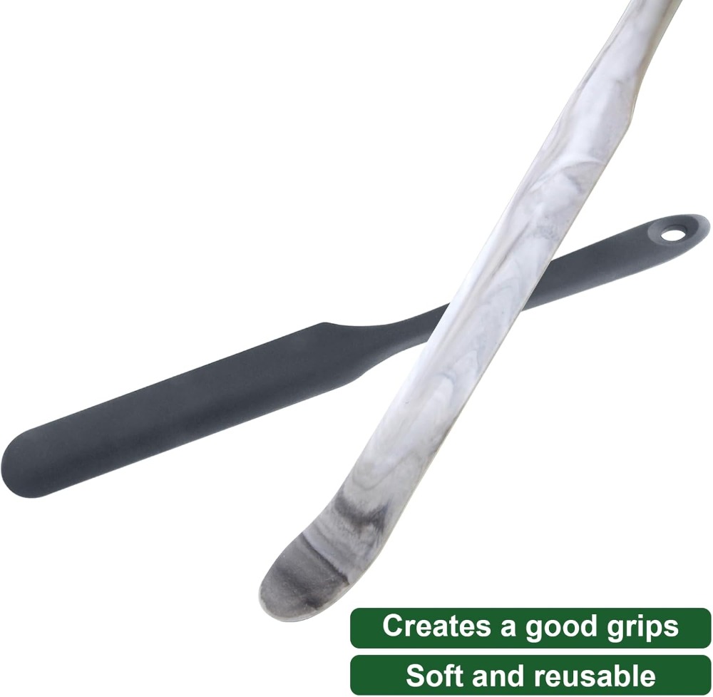 2 Pcs 13 Inch Silicone Jar Spa - مراجعة Silicone Spatula Set وسعره