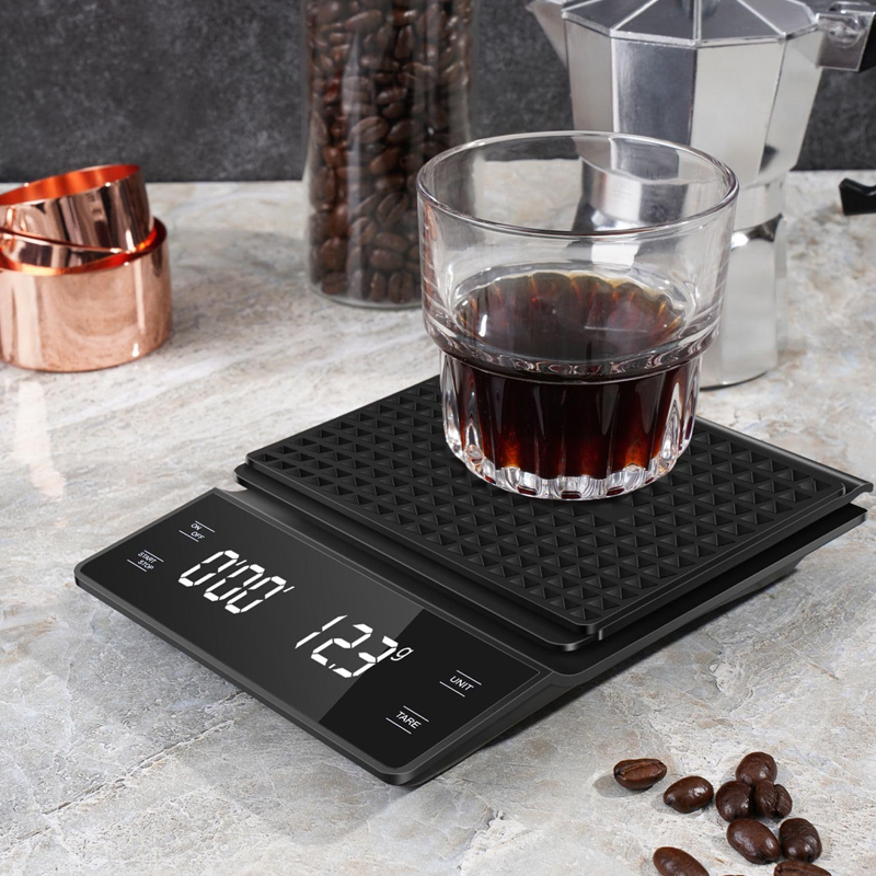 3kg 0.1g Digital Coffee Scale  - مراجعة Kitchen Timer Digital وسعره