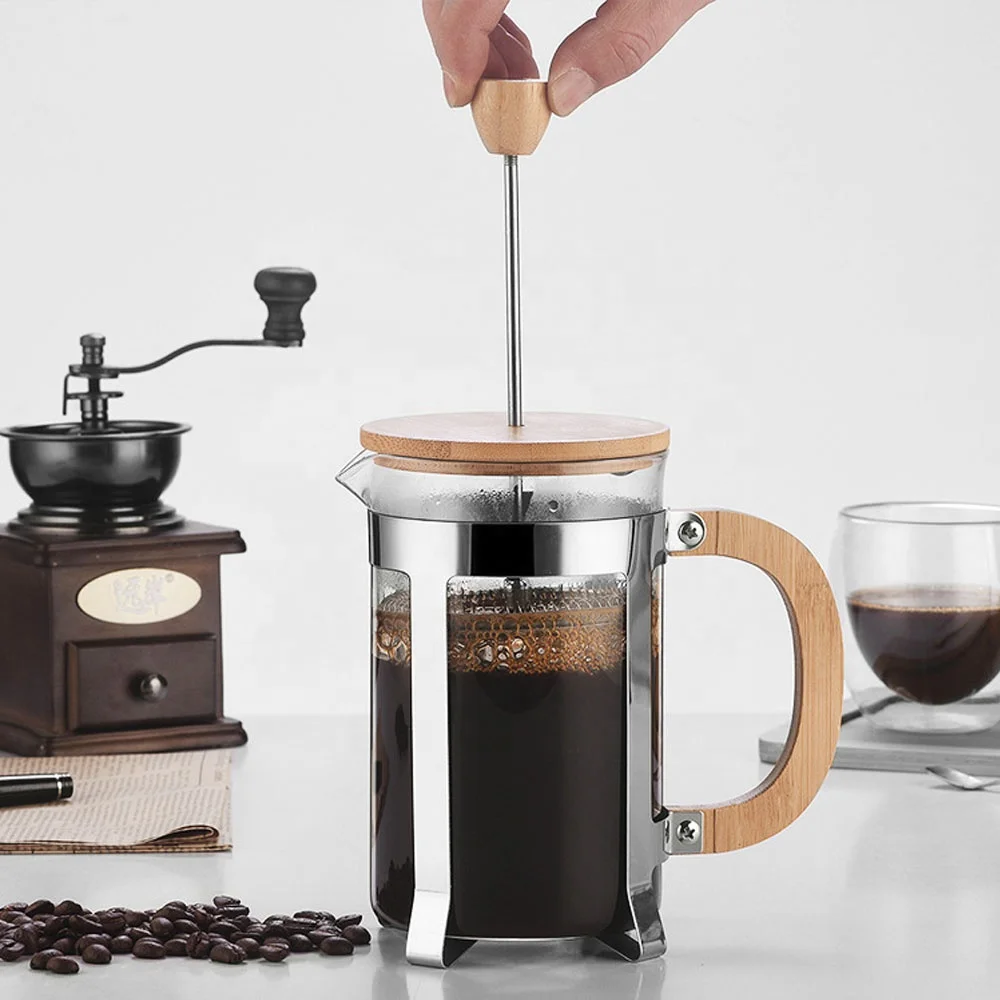 350/600ml Stainless Steel Pres - مراجعة French Press Coffee Maker وسعره