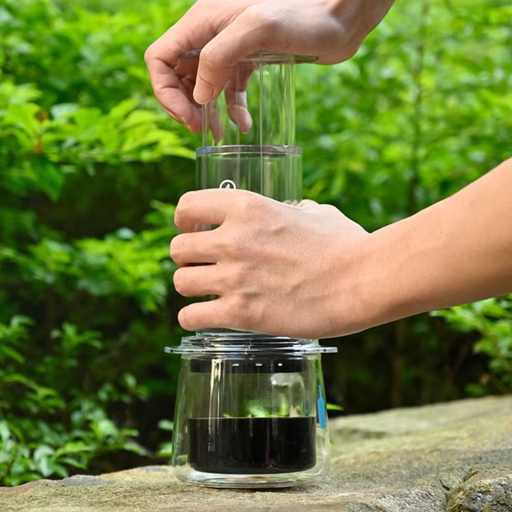 Portable Coffee Kettle French  - مراجعة French Press Coffee Maker وسعره