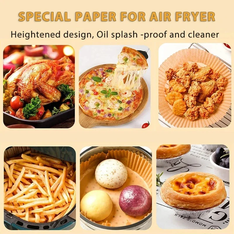 50/300PCS Air Fryer Disposable - مراجعة Kitchen Gadgets You Need وسعره