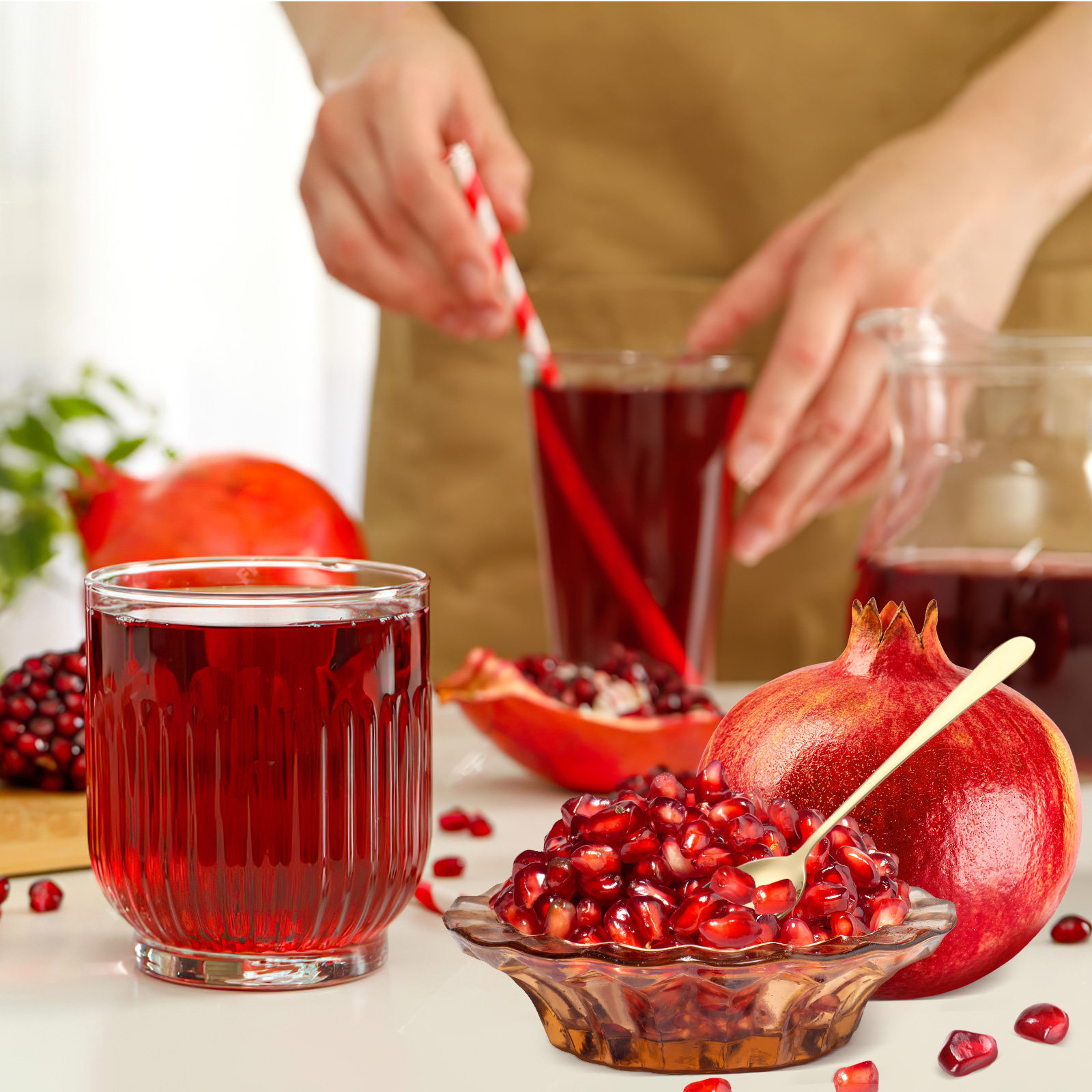 1Set Pomegranate Peeling Tool  - مراجعة Cherry Pitter Tool وسعره
