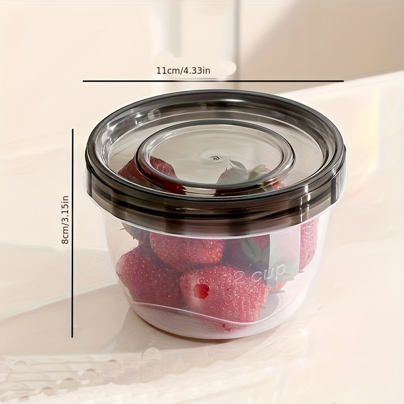 2 Transparent Sealed Food Stor - مراجعة Kitchen Gadgets Organizer وسعره