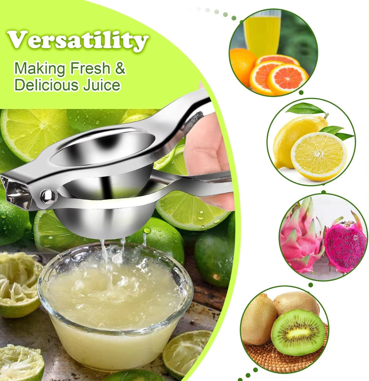 1/2/3pcs Stainless Steel Lemon - مراجعة Kitchen Gadgets Juicer وسعره