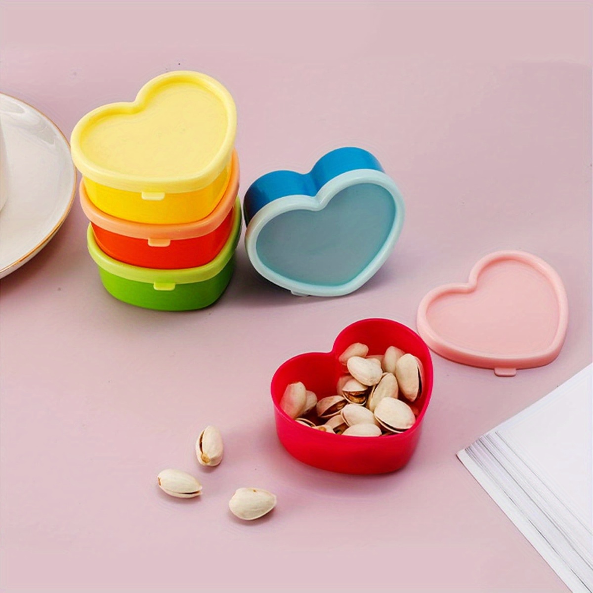 5PCS Mini Lunch Box Condiment  - مراجعة Kitchen Gadgets Organizer وسعره