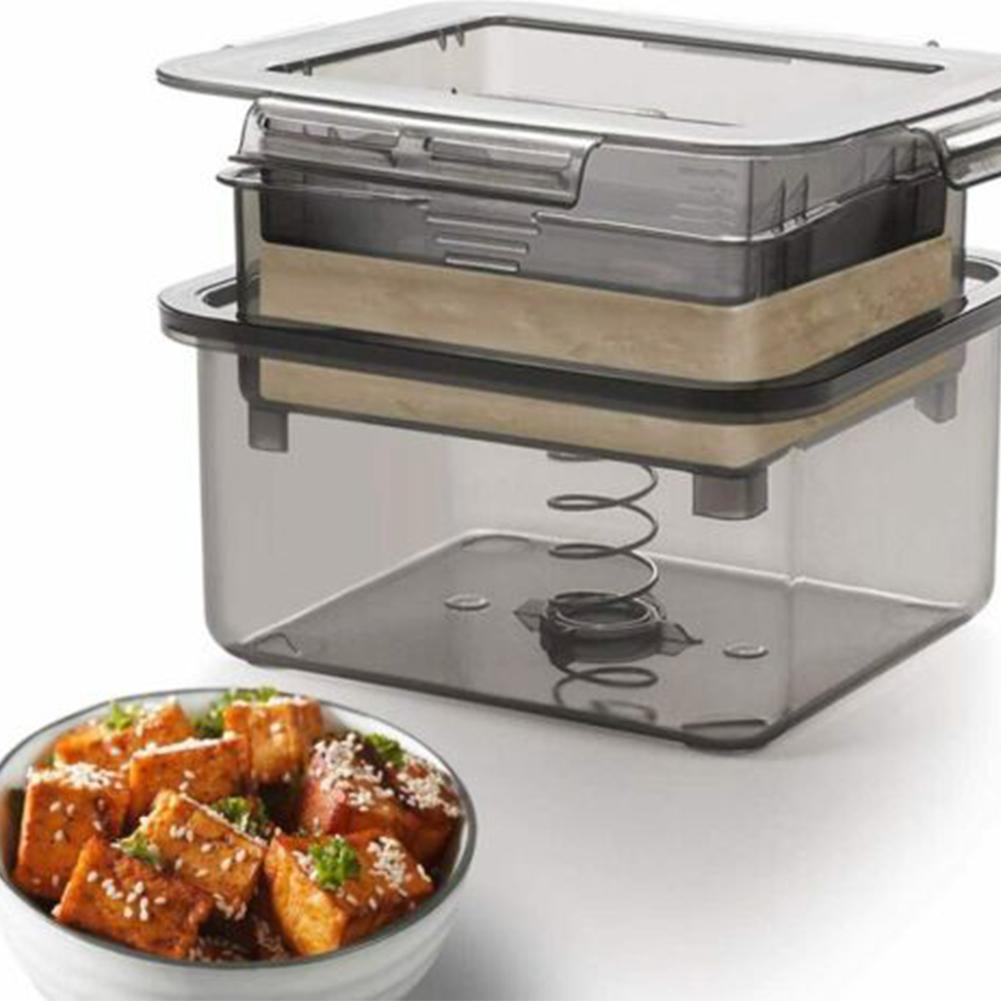 Tofu Press Presser Safe Mould  - مراجعة Kitchen Gadgets Built In وسعره