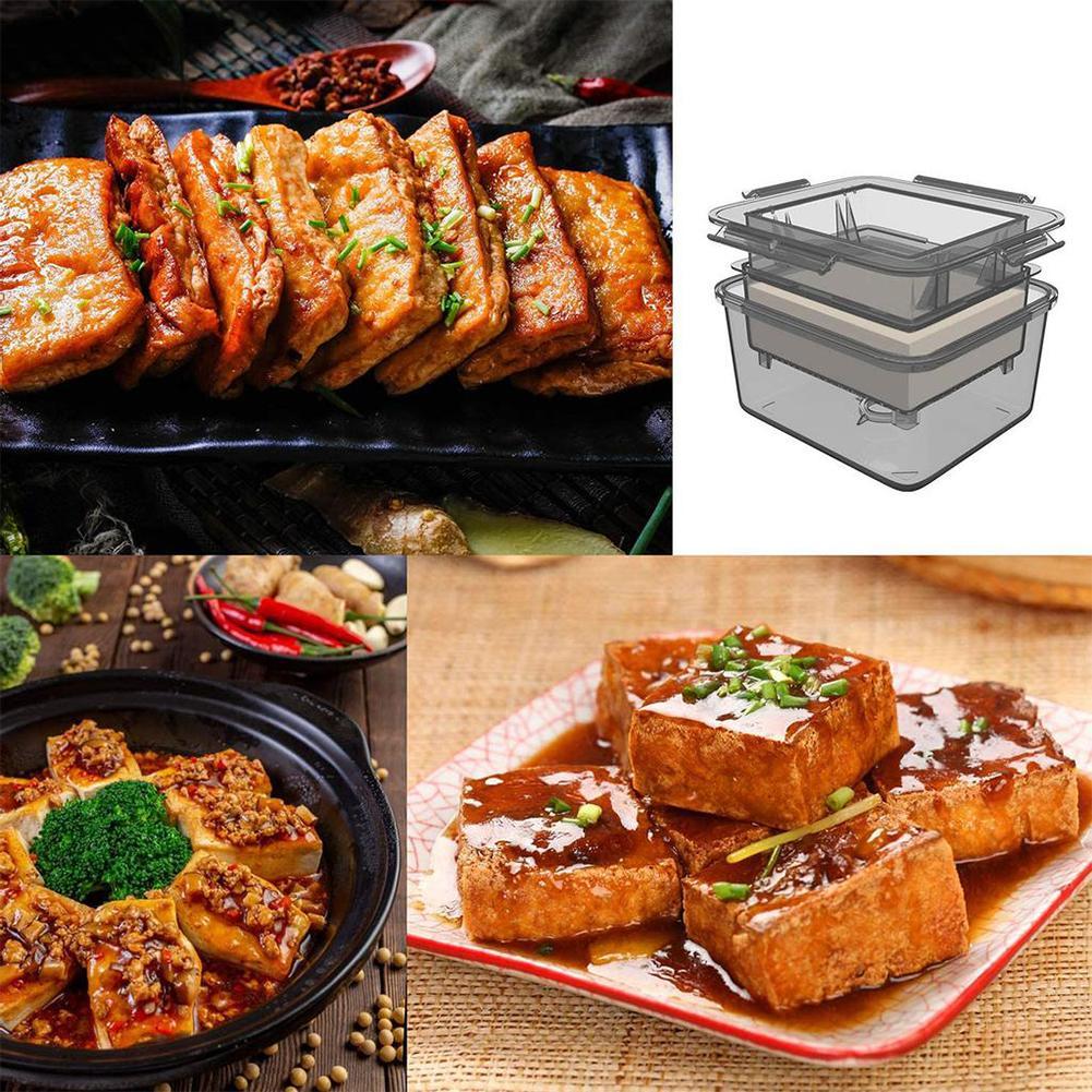 Tofu Press Presser Safe Mould  - مراجعة Kitchen Gadgets Built In وسعره