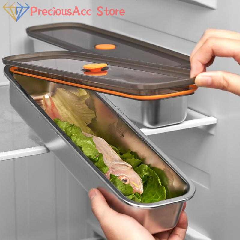 201 Stainless Steel Fresh-keep - مراجعة Kitchen Gadgets Organizer وسعره