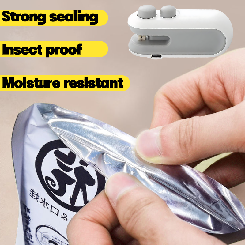 Mini Handheld Plastic Bag Seal - مراجعة Kitchen Gadgets Built In وسعره