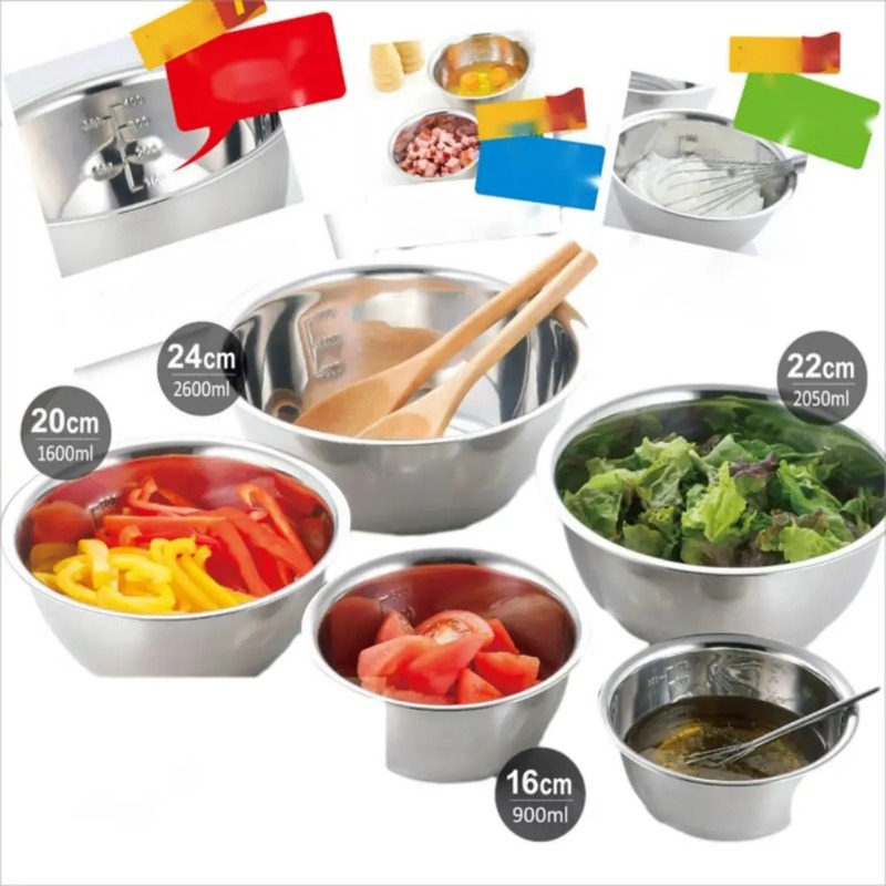 Stainless Steel Mixing Bowls P - مراجعة Kitchen Gadgets You Need وسعره