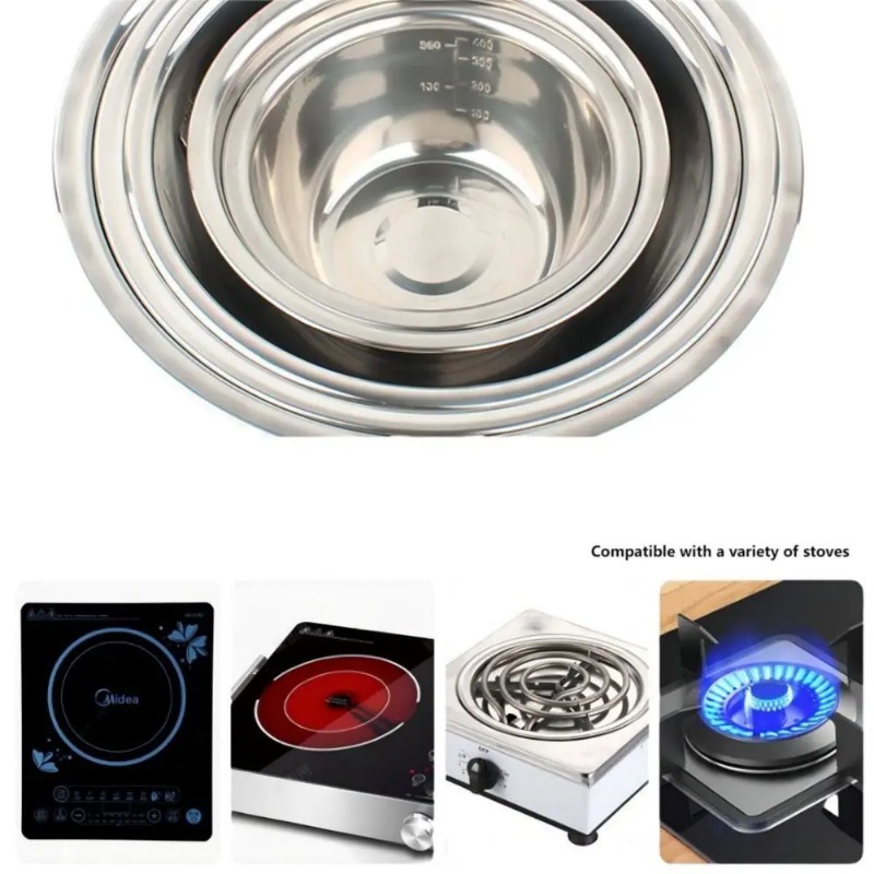 Stainless Steel Mixing Bowls P - مراجعة Kitchen Gadgets You Need وسعره