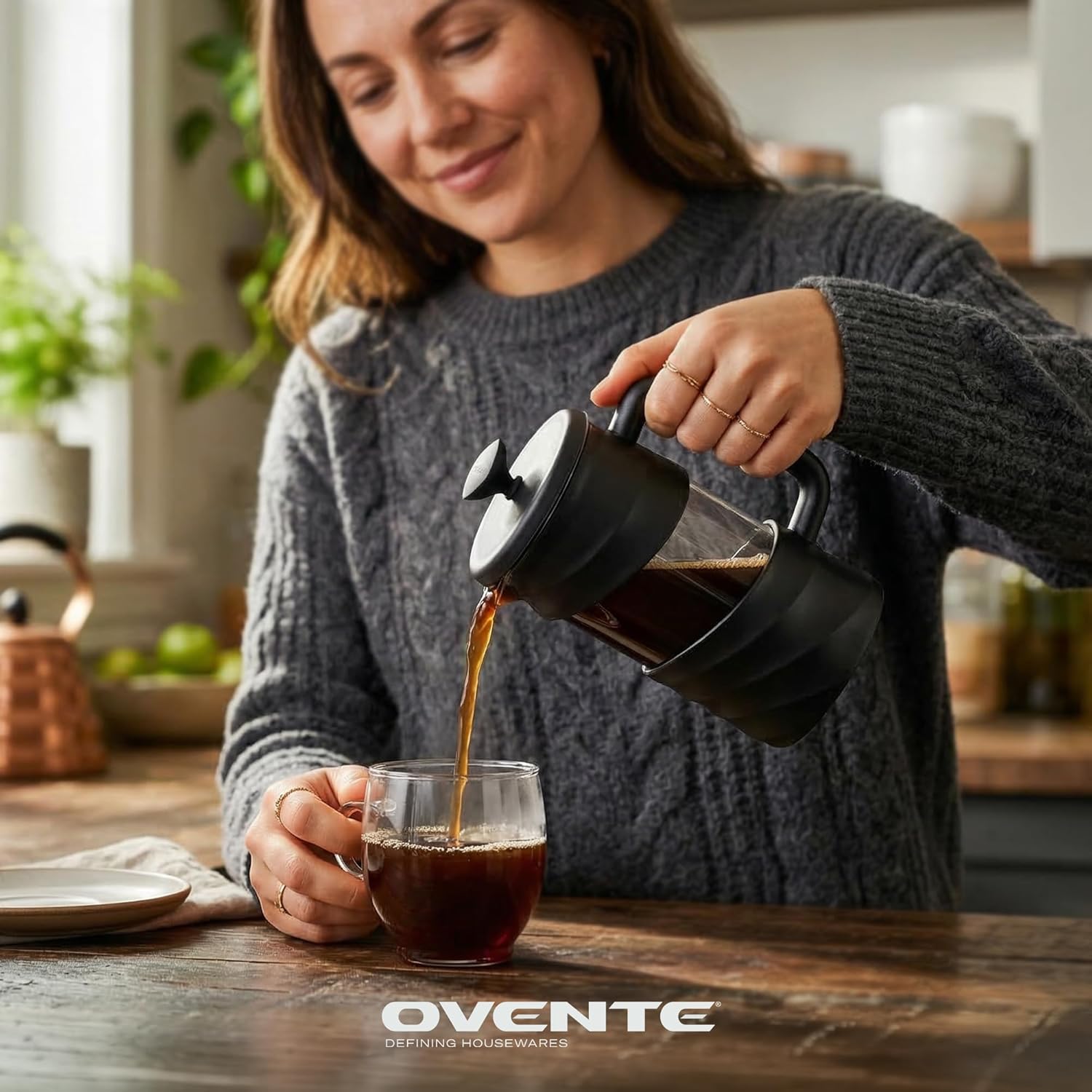 French Press Coffee Maker 20oz - مراجعة French Press Coffee Maker وسعره