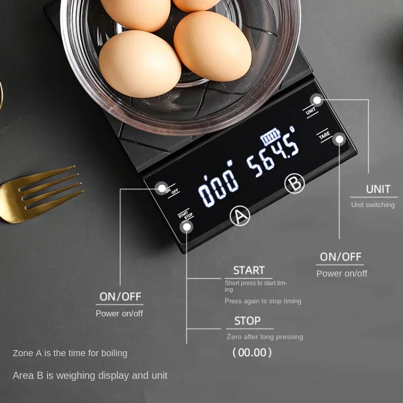 USB Charging Kitchen Coffee Sc - مراجعة Kitchen Timer Digital وسعره