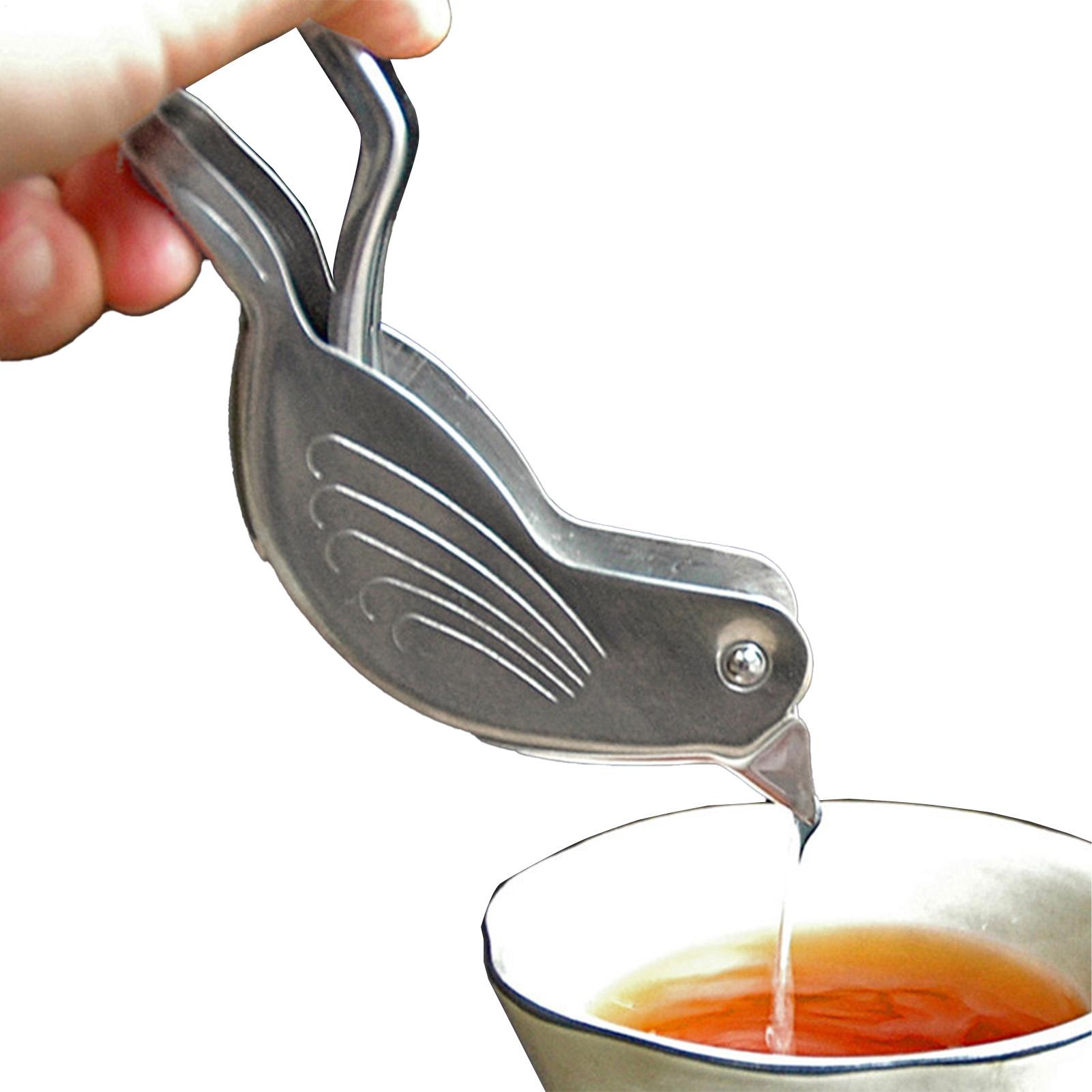 Silver Bird Shape Lemon Juicer - مراجعة Kitchen Gadgets Juicer وسعره