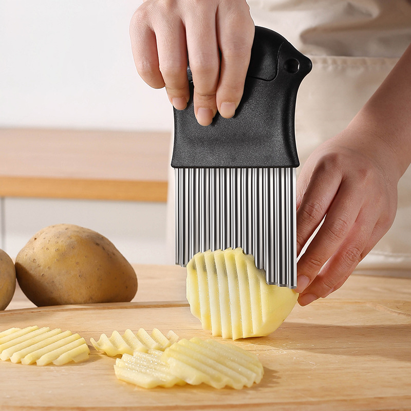 2-in-1 Potato Cutter, Durable  - مراجعة Kitchen Gadgets Built In وسعره