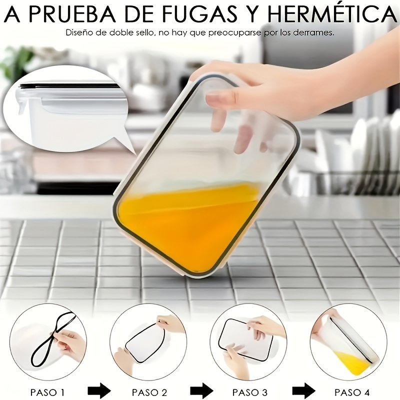 8Pcs Set Includes 4 Containers - مراجعة Kitchen Gadgets Organizer وسعره
