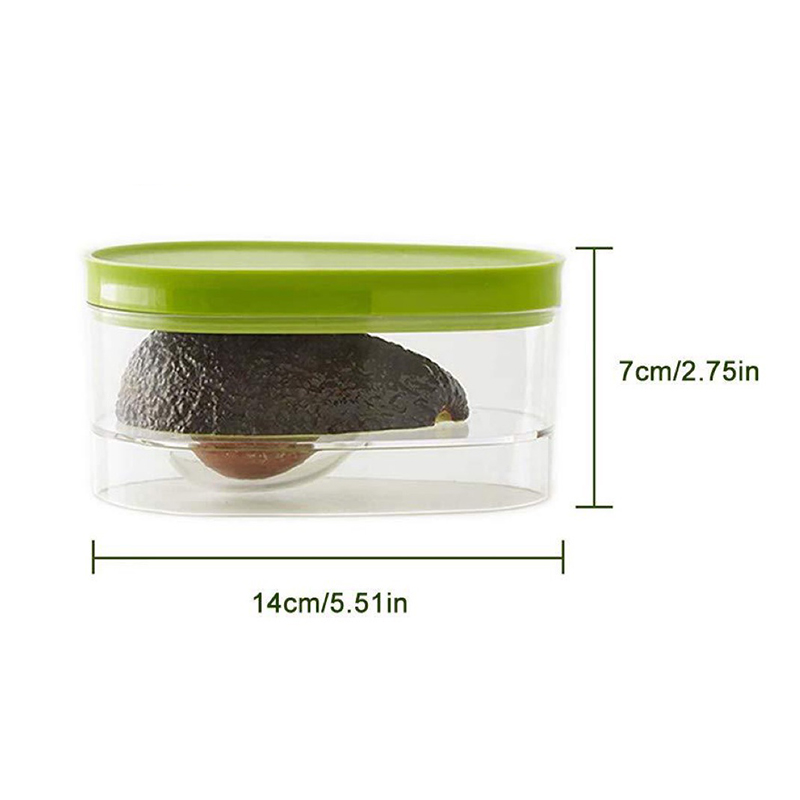 Avocado Food Storage Box Space - مراجعة Kitchen Gadgets Organizer وسعره
