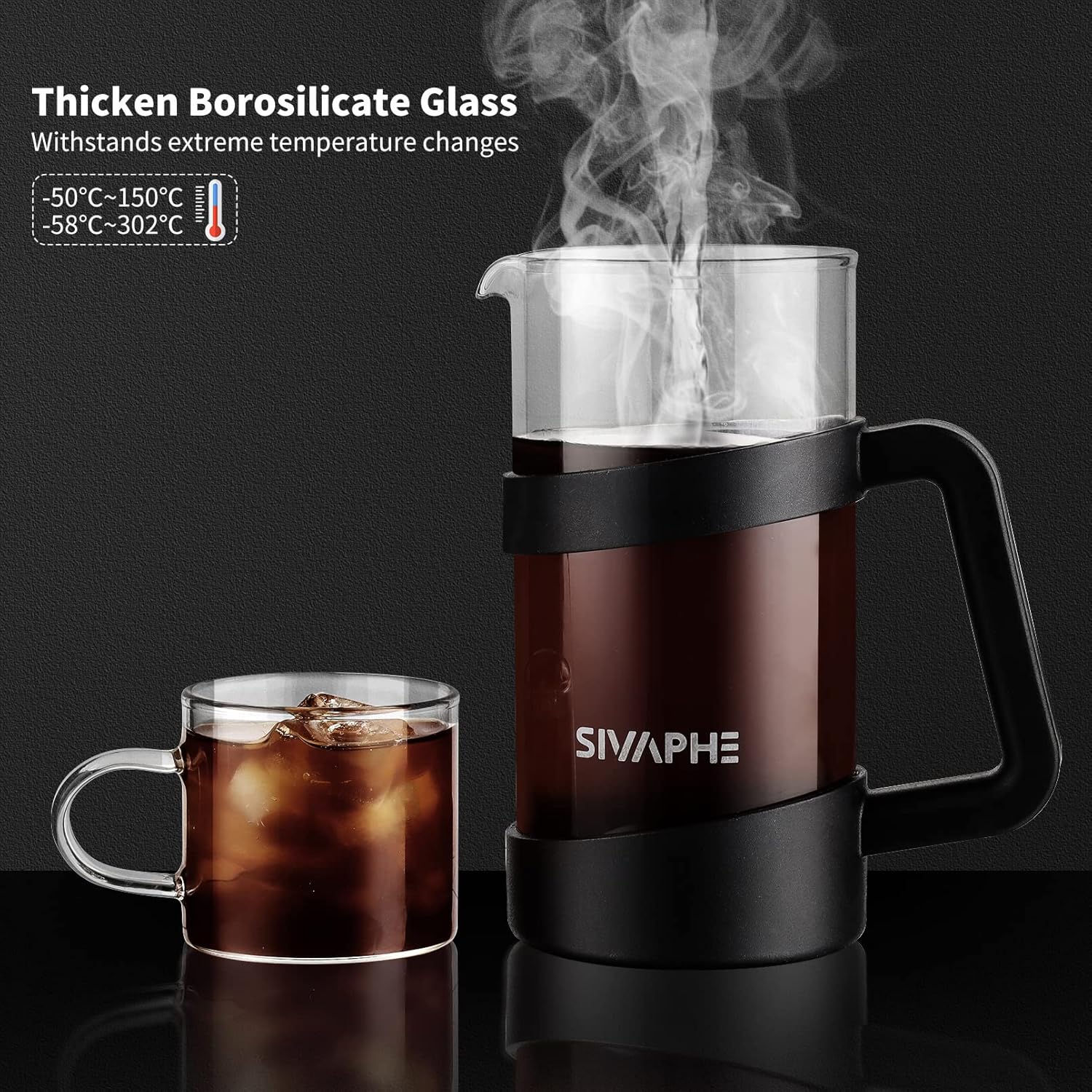 12oz French Press Coffee Maker - مراجعة French Press Coffee Maker وسعره