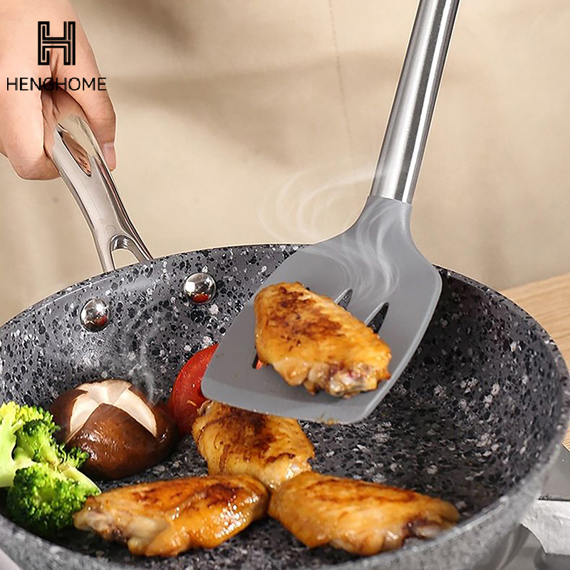 Silicone Cooking Utensil Set H - مراجعة Silicone Spatula Set وسعره