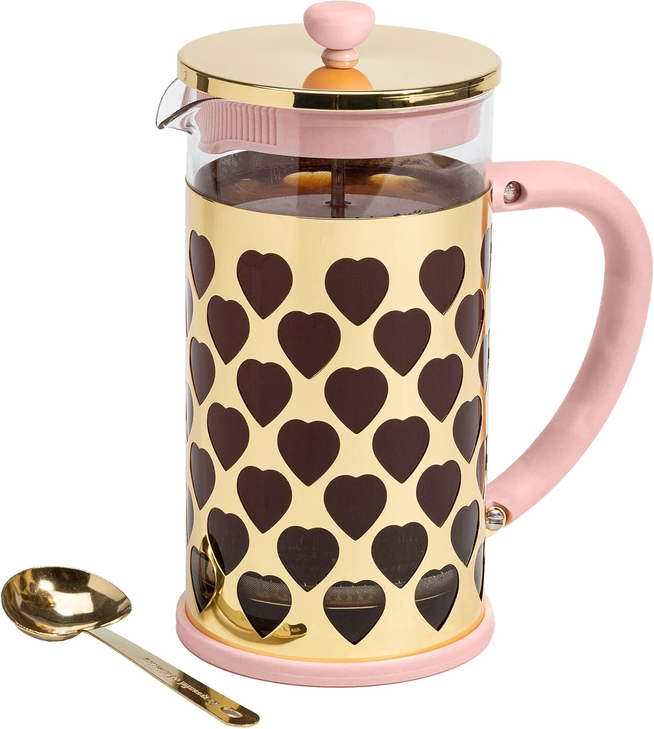 Pink French Press Coffee Maker - مراجعة French Press Coffee Maker وسعره