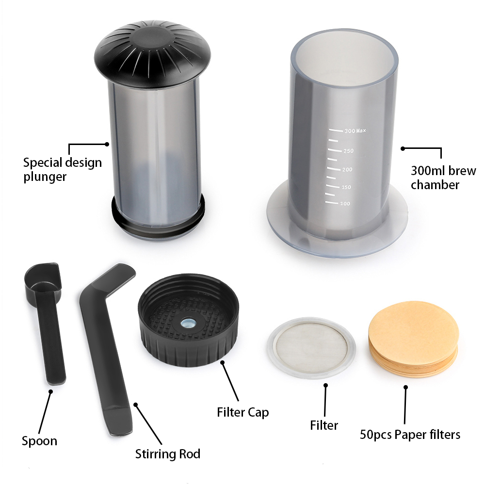 I Cafilas Portable Coffee Tea  - مراجعة French Press Coffee Maker وسعره