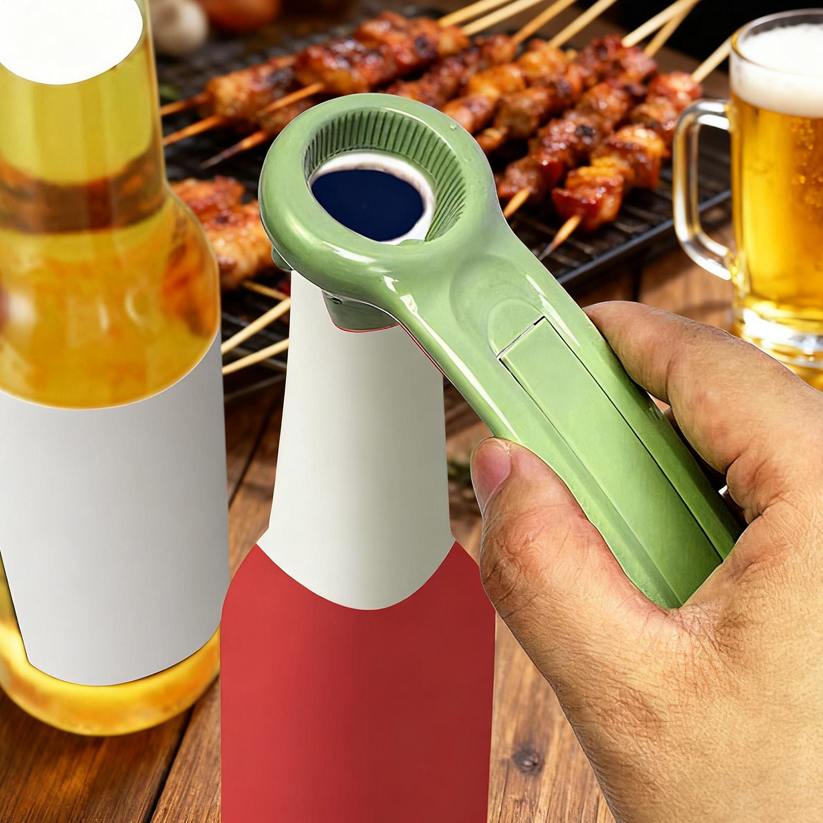 Green Multipurpose Bottle Open - مراجعة Kitchen Gadgets Built In وسعره