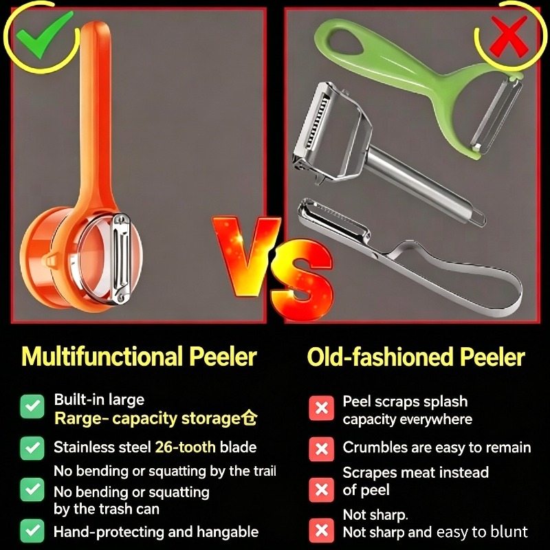 No-Mess Retractable Fruit Vege - مراجعة Kitchen Gadgets Built In وسعره