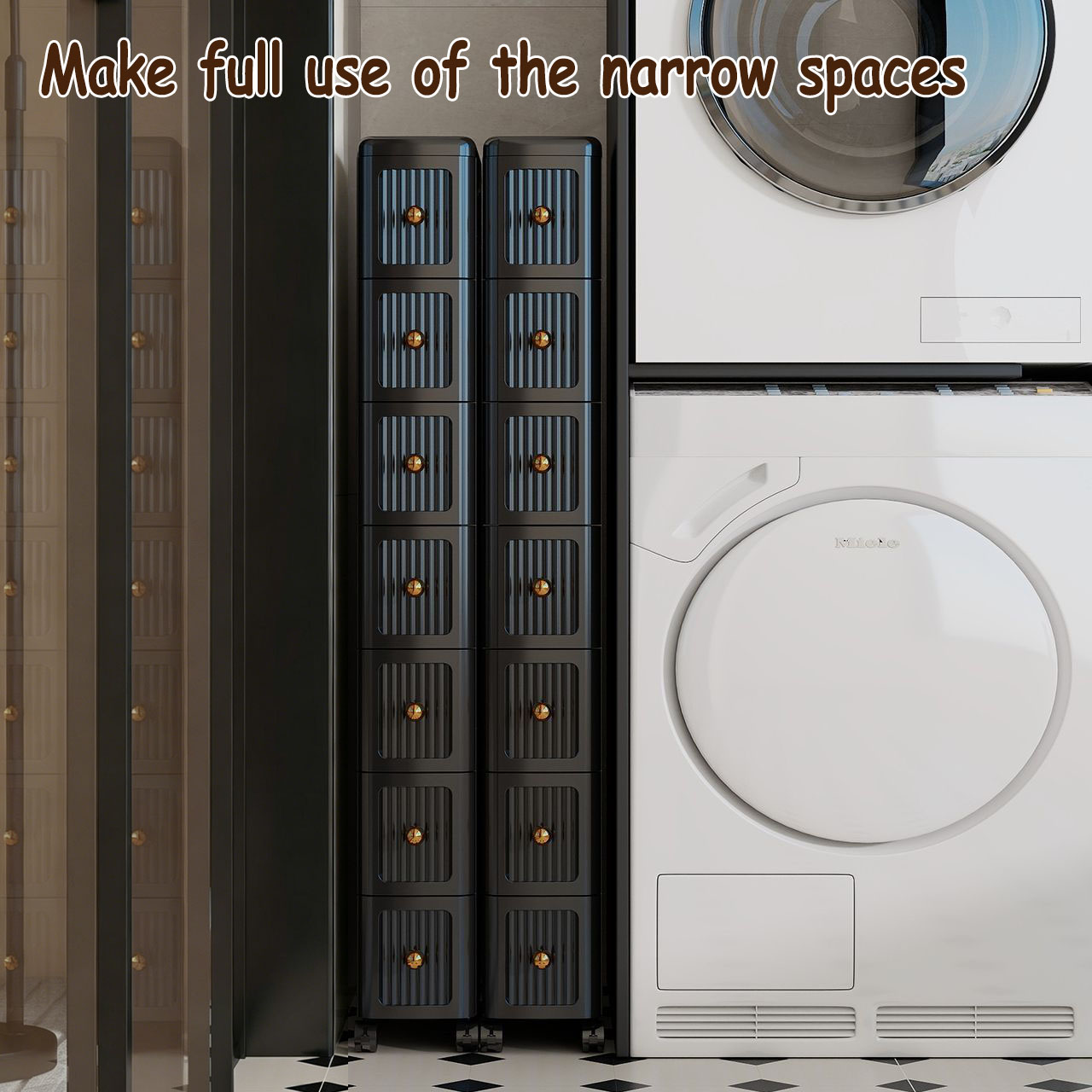 15CM Narrow Gap Drawer Storage - مراجعة Kitchen Gadgets Organizer وسعره