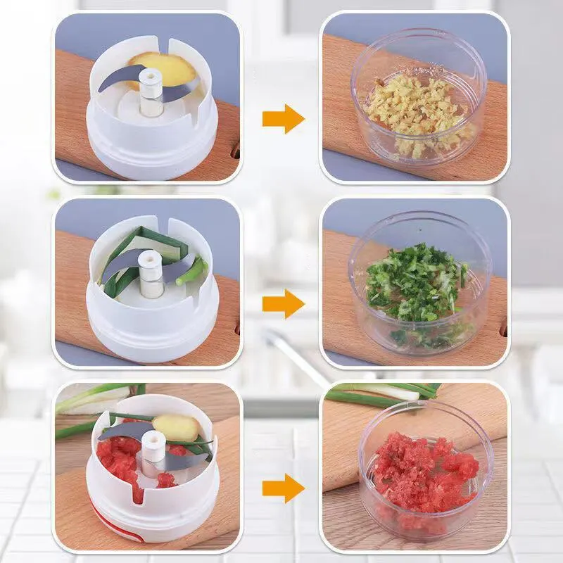 Plastic Garlic Crusher Press V - مراجعة Kitchen Gadgets Must Have وسعره