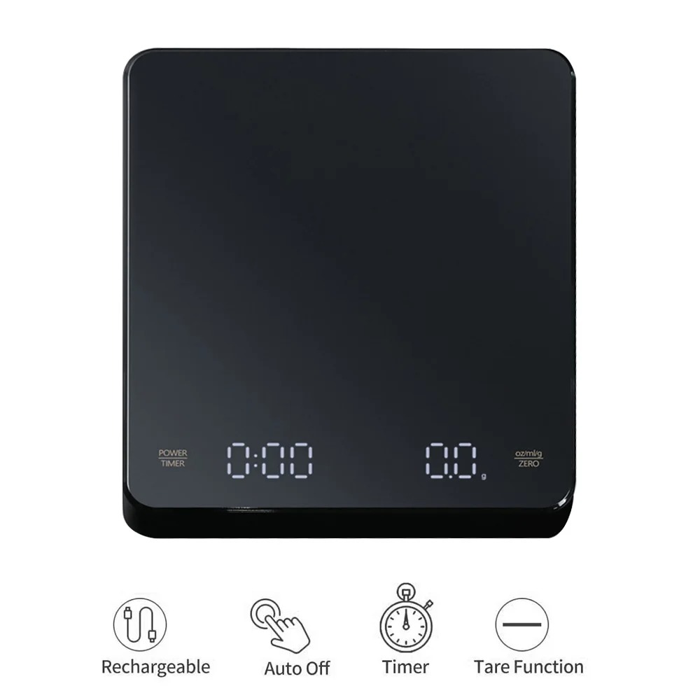 Digital Coffee Scale with Time - مراجعة Kitchen Timer Digital وسعره
