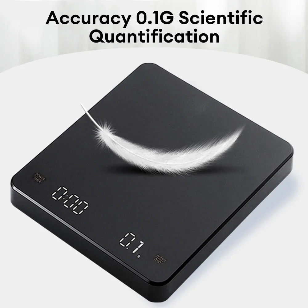Digital Coffee Scale with Time - مراجعة Kitchen Timer Digital وسعره