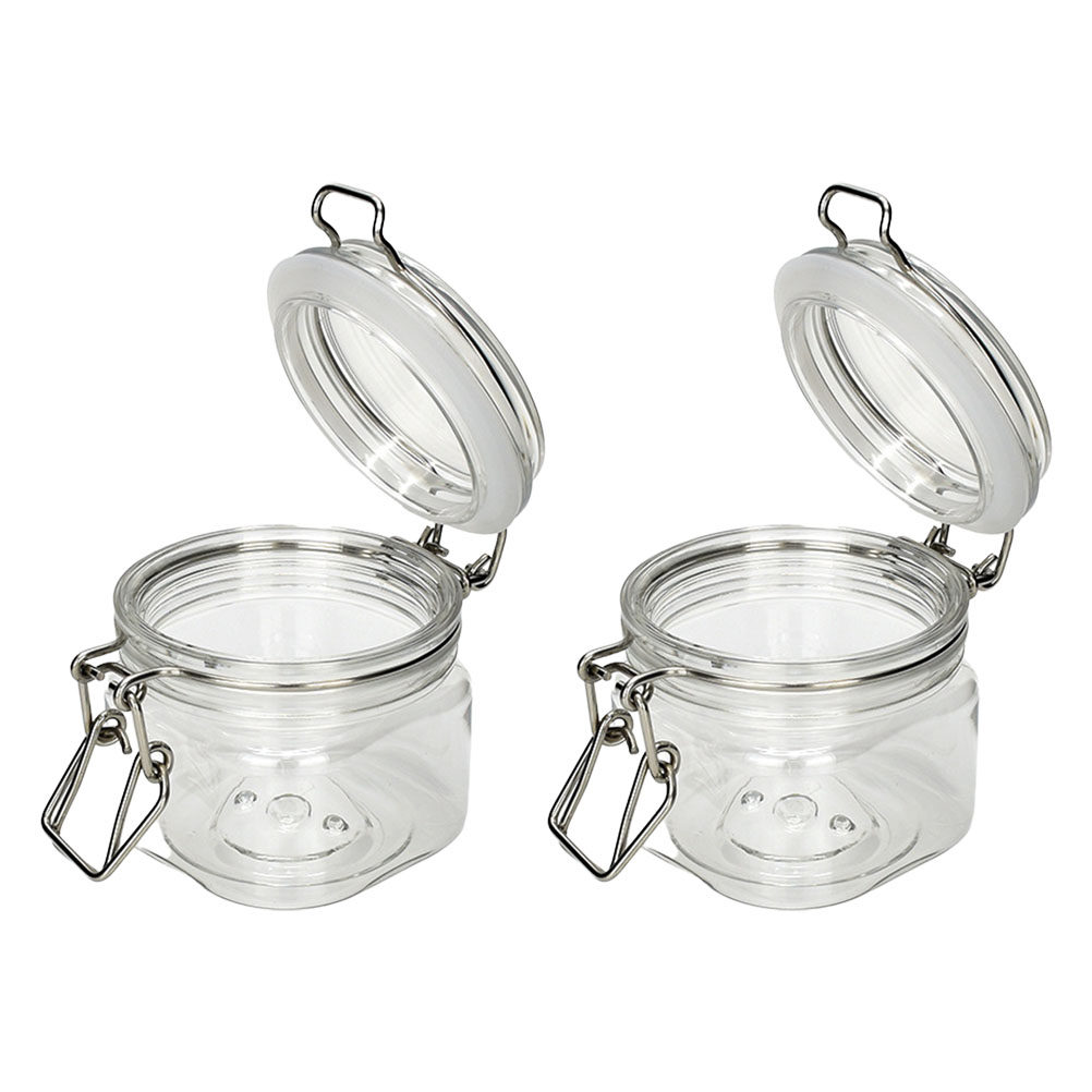 2Pcs Sealed Storage Jars Trans - مراجعة Kitchen Gadgets Organizer وسعره