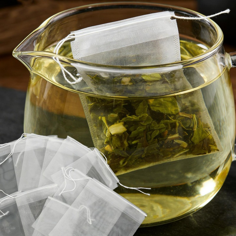 200/50Pcs Nylon Tea Bags Small - مراجعة Kitchen Gadgets You Need وسعره