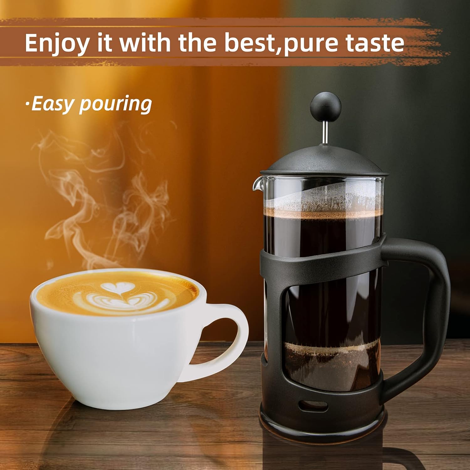 Mini French Press Coffee Maker - مراجعة French Press Coffee Maker وسعره