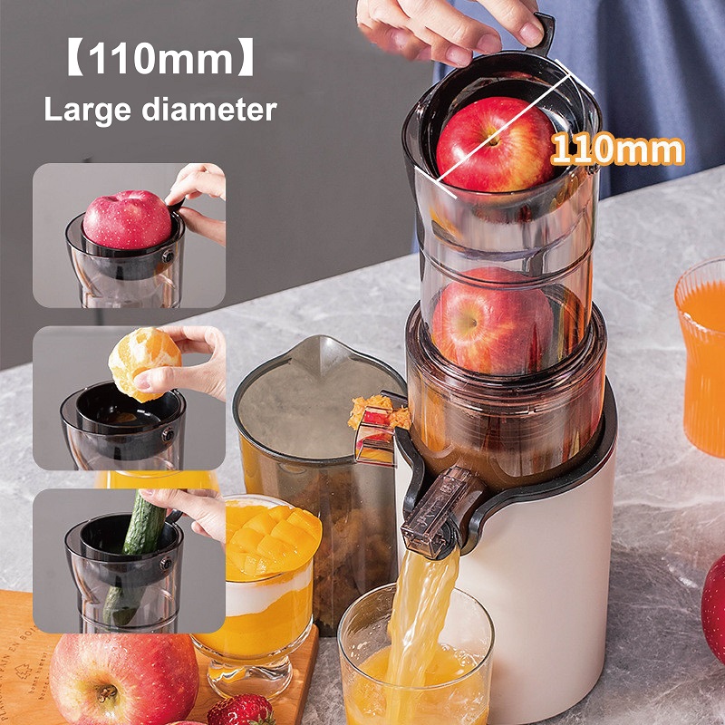 2L Low-speed Juicer Large Cali - مراجعة Kitchen Gadgets Juicer وسعره