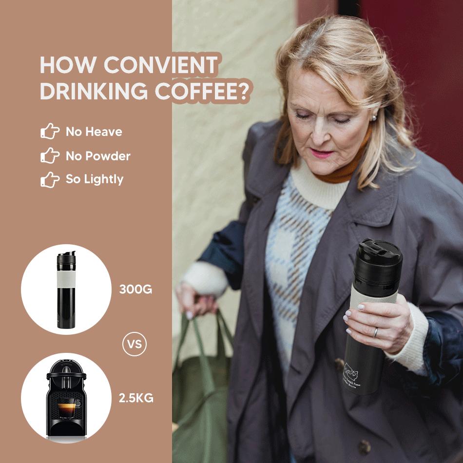 i Cafilas Portable French Pres - مراجعة French Press Coffee Maker وسعره
