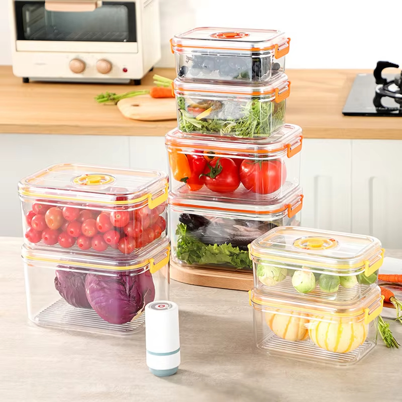 Vacuum Fresh-keeping Box Refri - مراجعة Kitchen Gadgets Organizer وسعره