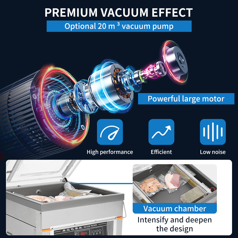 DZ-500  Vertical Single Chambe - مراجعة Food Vacuum Sealer وسعره